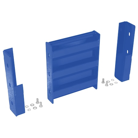 Vestil Drop-In Style Guard Rail 1 Ft Blue GR-F3R-DI-1-BU
